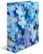 Šanón pákový MOTIV 19557 modré kvety