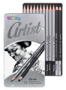 Súprava ceruziek a uhlov Colorino Artist