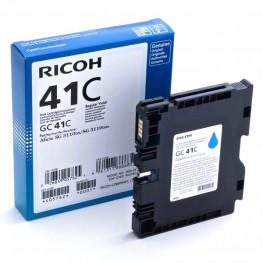 Cartridge RICOH gélová GC41HC modrá