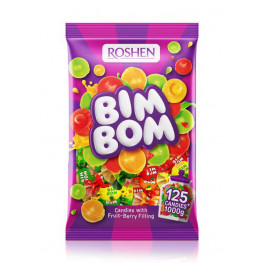 Cukríky BIM-BOM ovocné 1000g