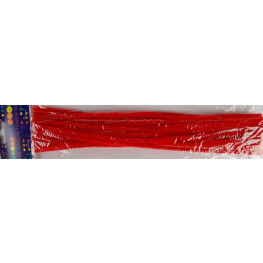 Drôtiky dekoračné 30cm červené 15ks