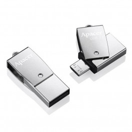 USB kľúč 64GB Apacer AH750 dual USB A - USB mikro B