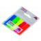Nalepovací bloček indexy NOKI 45x12mm 5 farieb